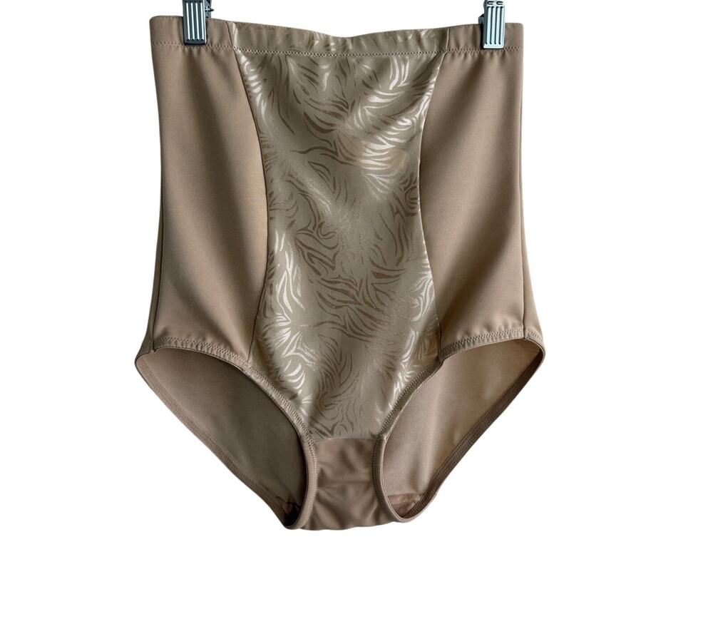 Maidenform High Waist Tummy Control Shaper Briefs Nude Smoothing Underwear XL